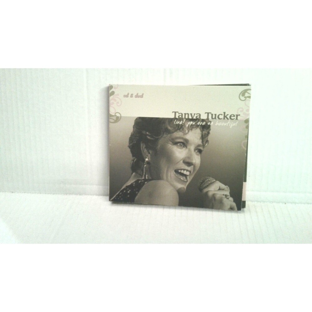 Tanya Tucker Live! You Are So Beautiful CD/DVD 2006 Intersound Digipak Rare